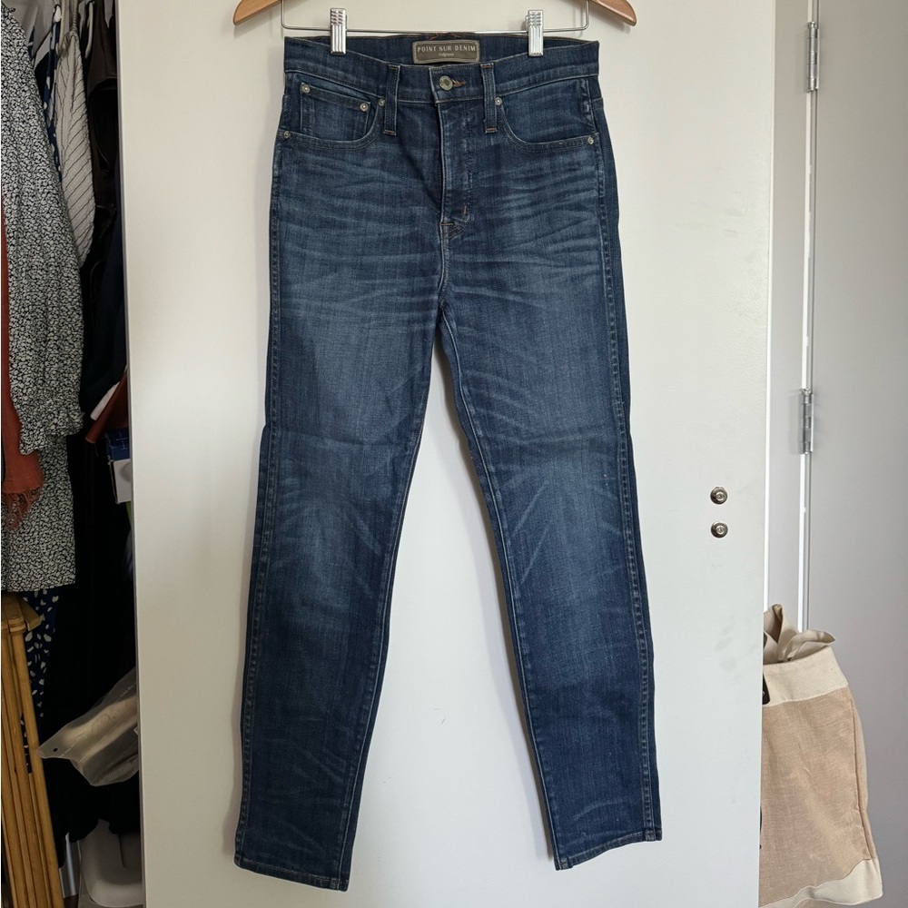 J. Crew x Point Sur Straight Leg Jeans